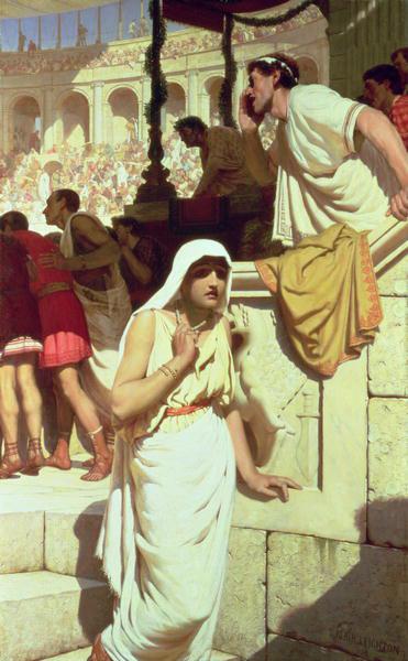 Edmund Blair Leighton The Gladiator's Wife oil painting picture